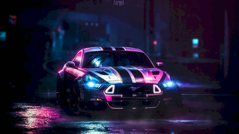 Ford Mustang 4k