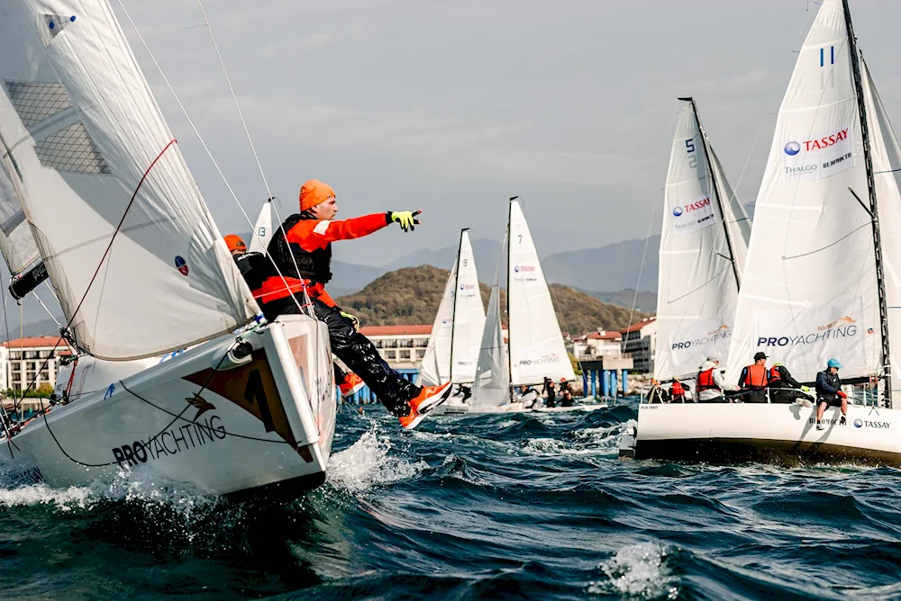 Photo of wind power regatta