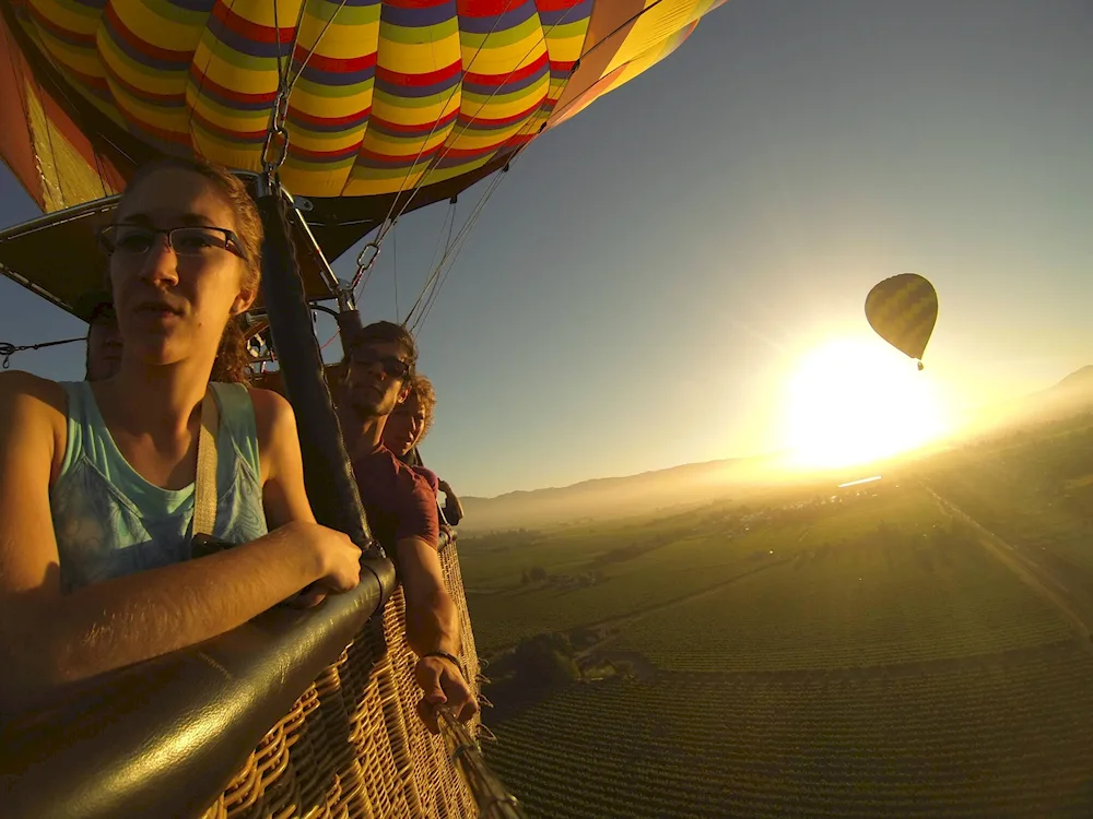 Balloon photo shoot