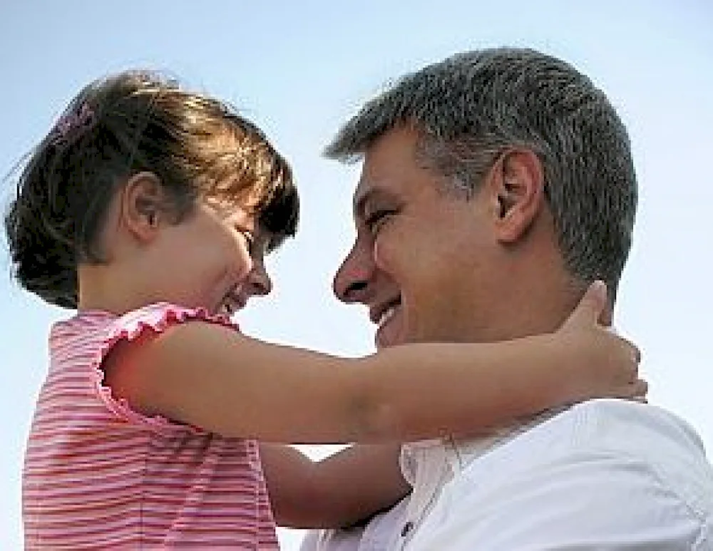 Papa and daughter photo shoot