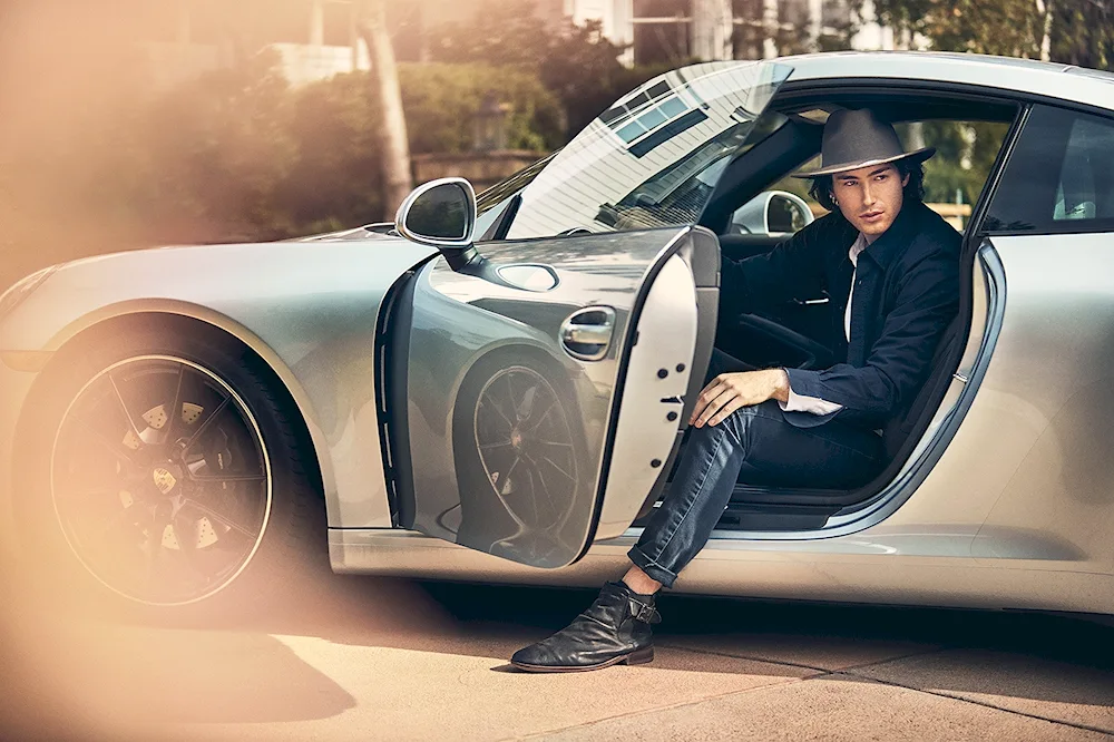 Photoshoot with car