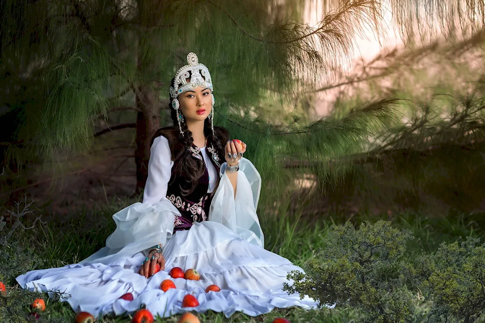 Photoshoot in national costumes