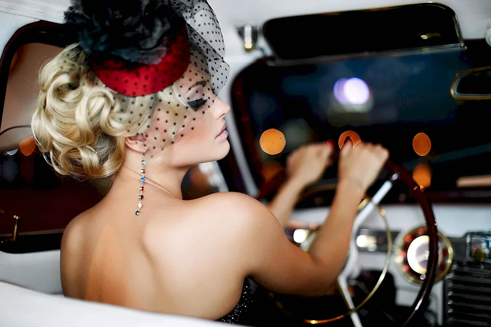 Photoshoot in style. glamour
