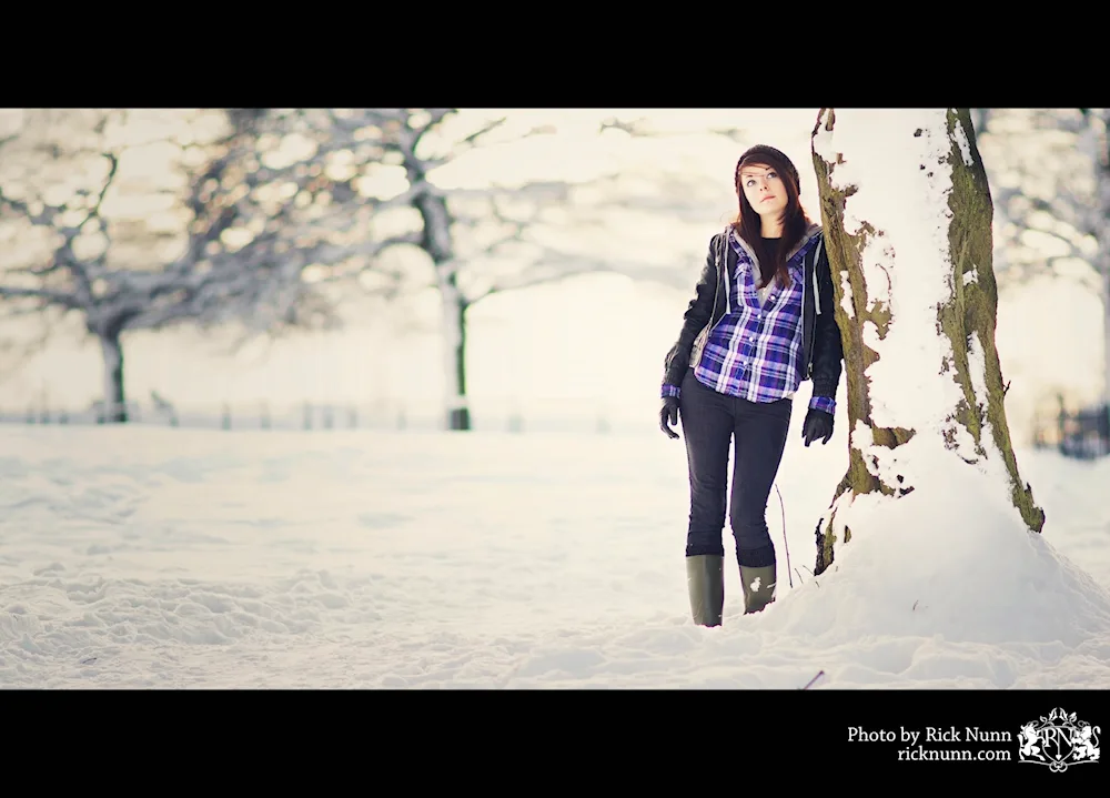 Winter photo shoot