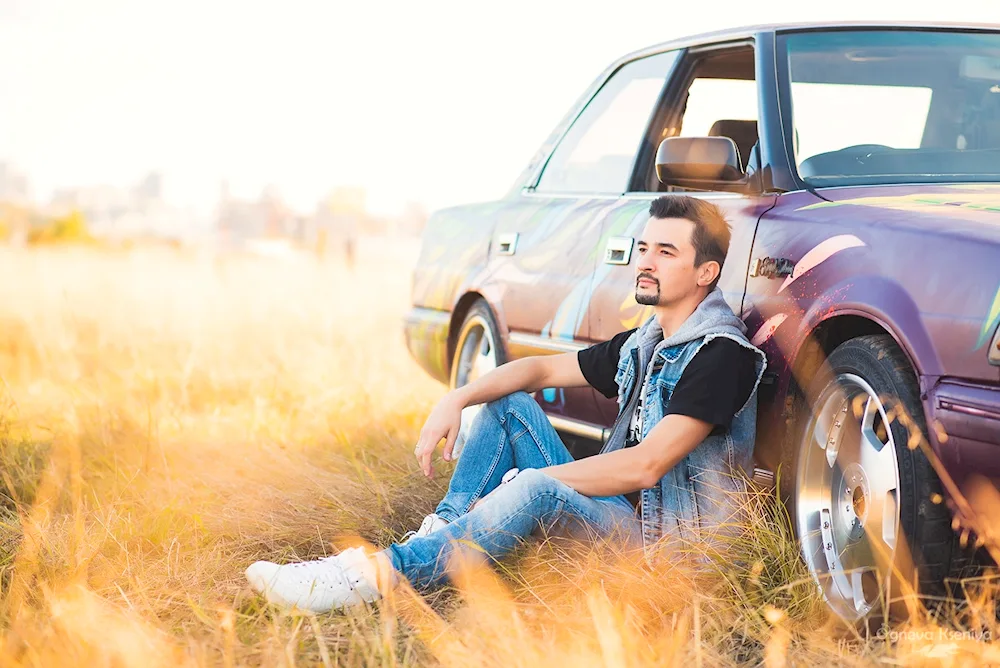 Photoset with car