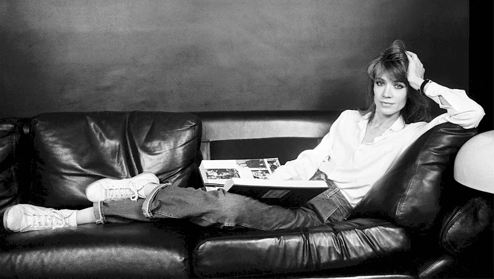 Francoise Hardy and Jacques Dutron