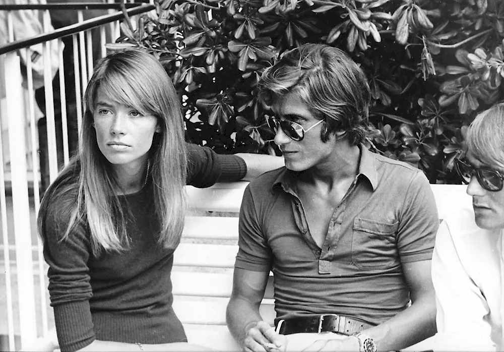 Francoise Hardy and Jacques Dutron