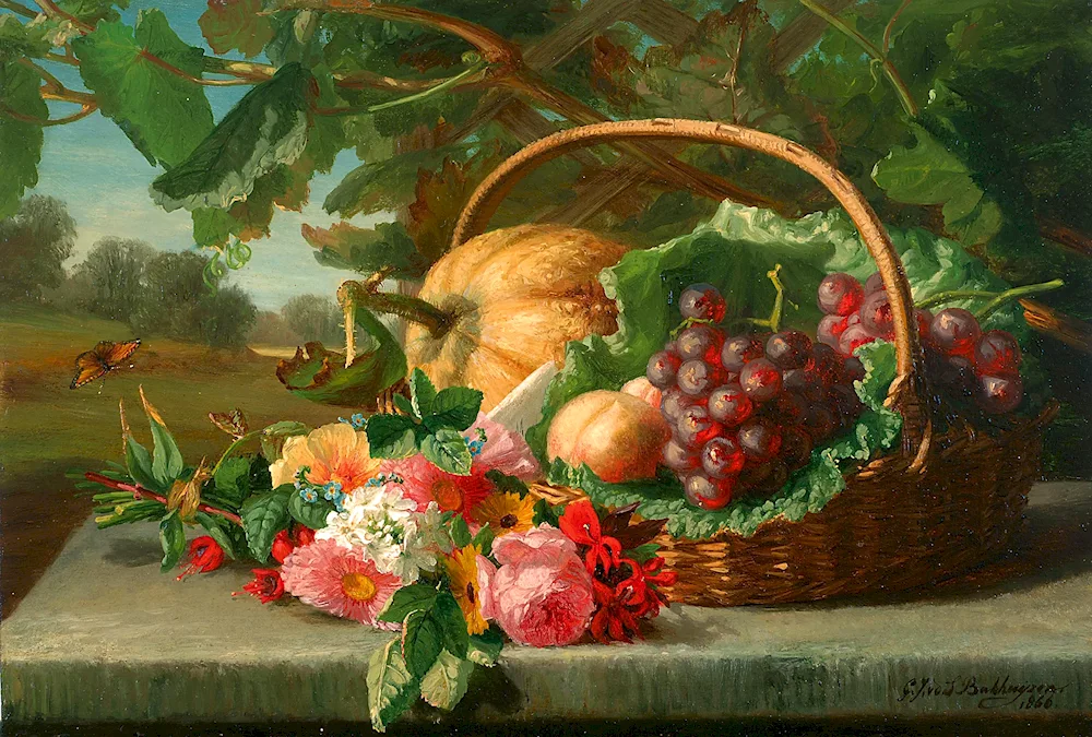 Franz Xaver Petter still life paintings