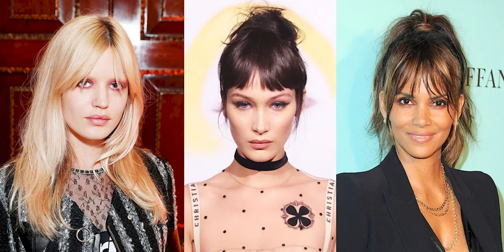 French fringes on two sides
