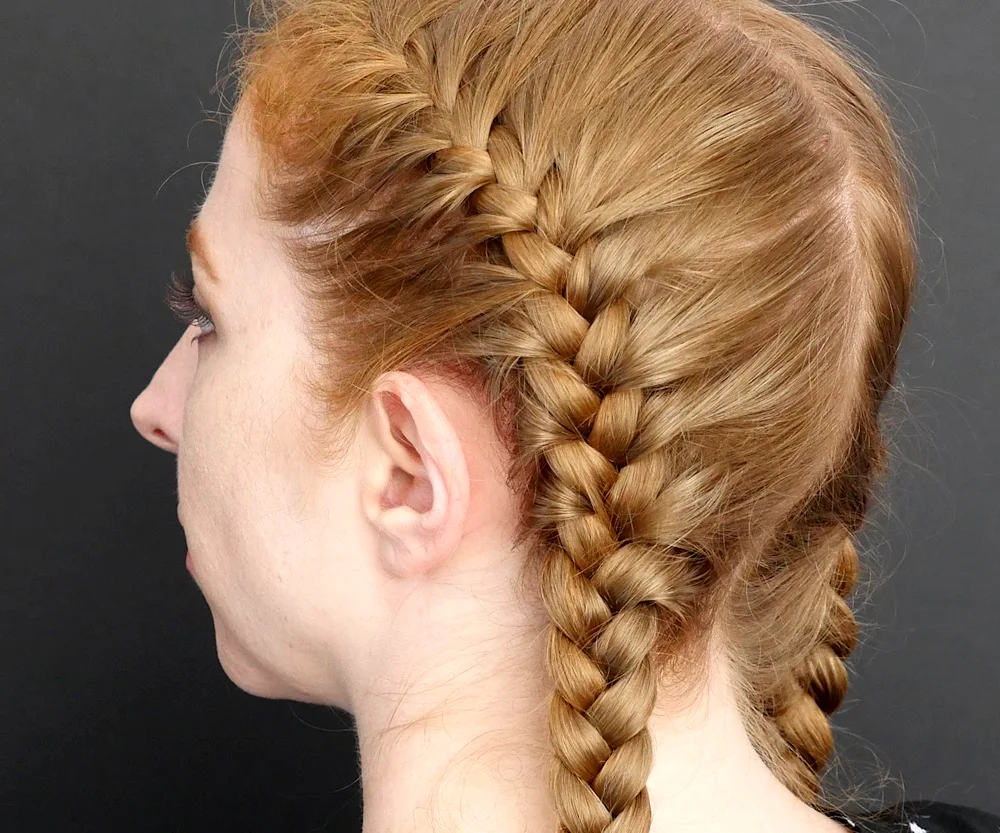 French plaiting for kids