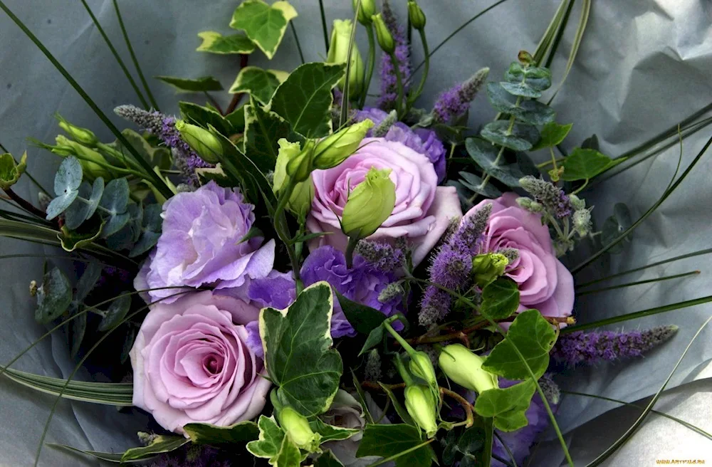 Eustoma bouquet