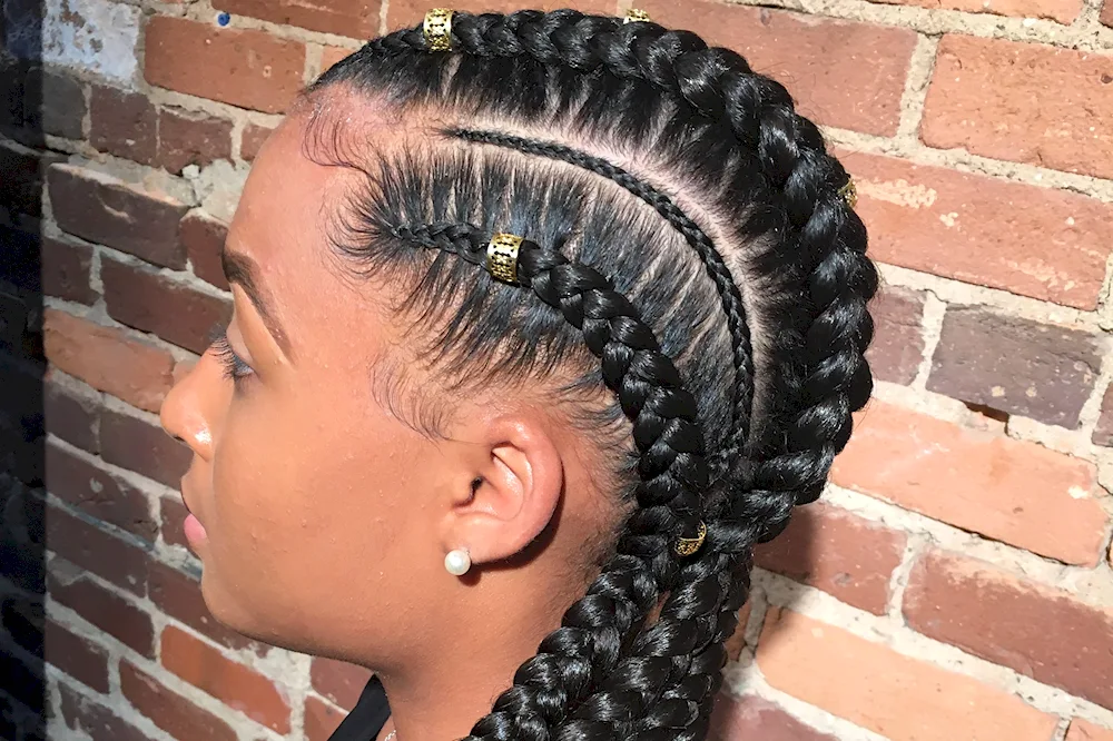 braids on temple