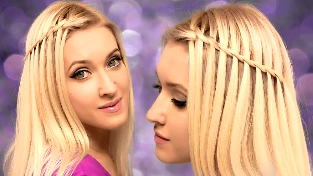 Long blonde with long hair