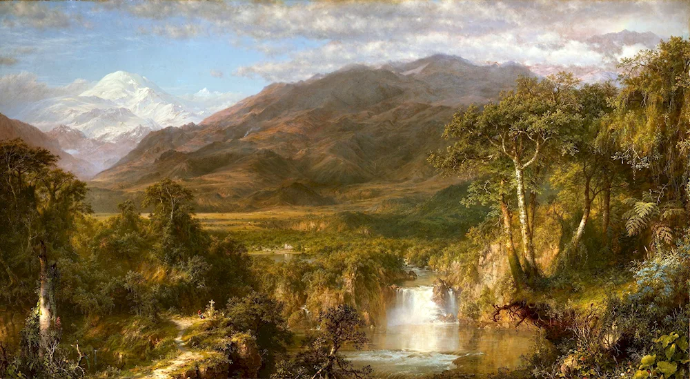 Artist Kevin Hill Waterfall