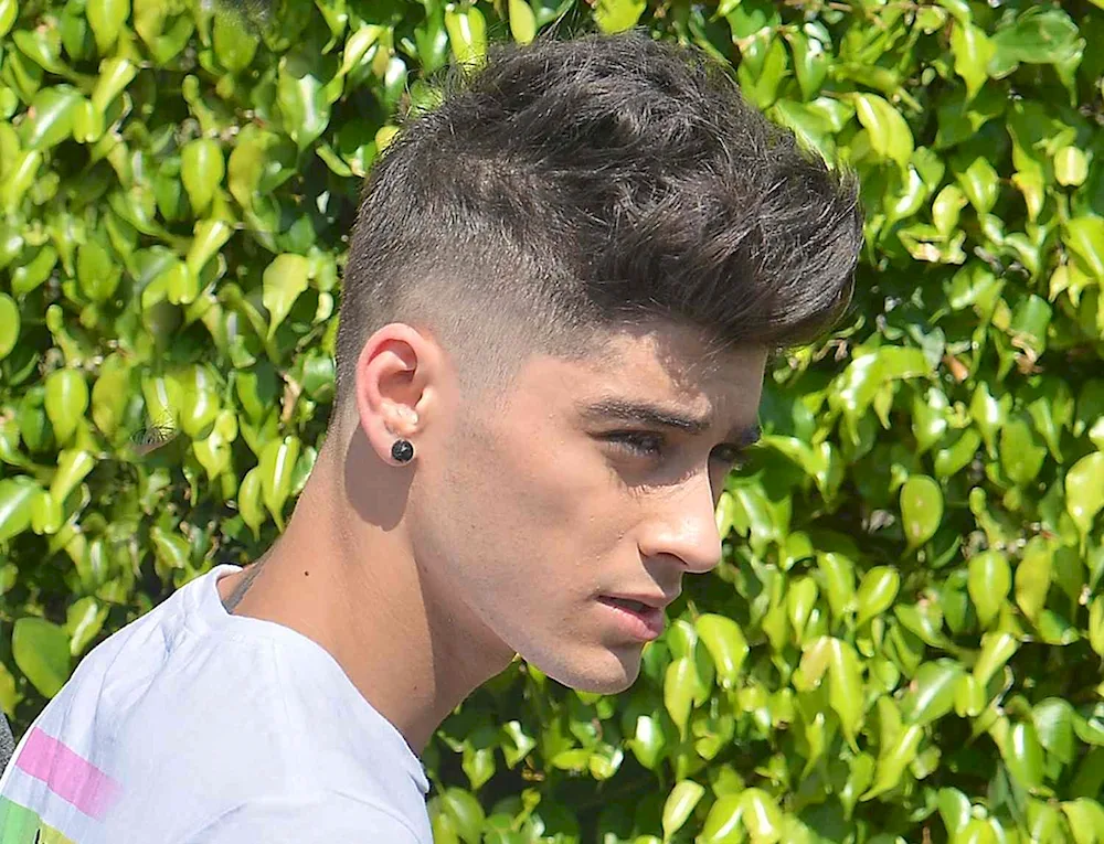 Fade cropped undercut