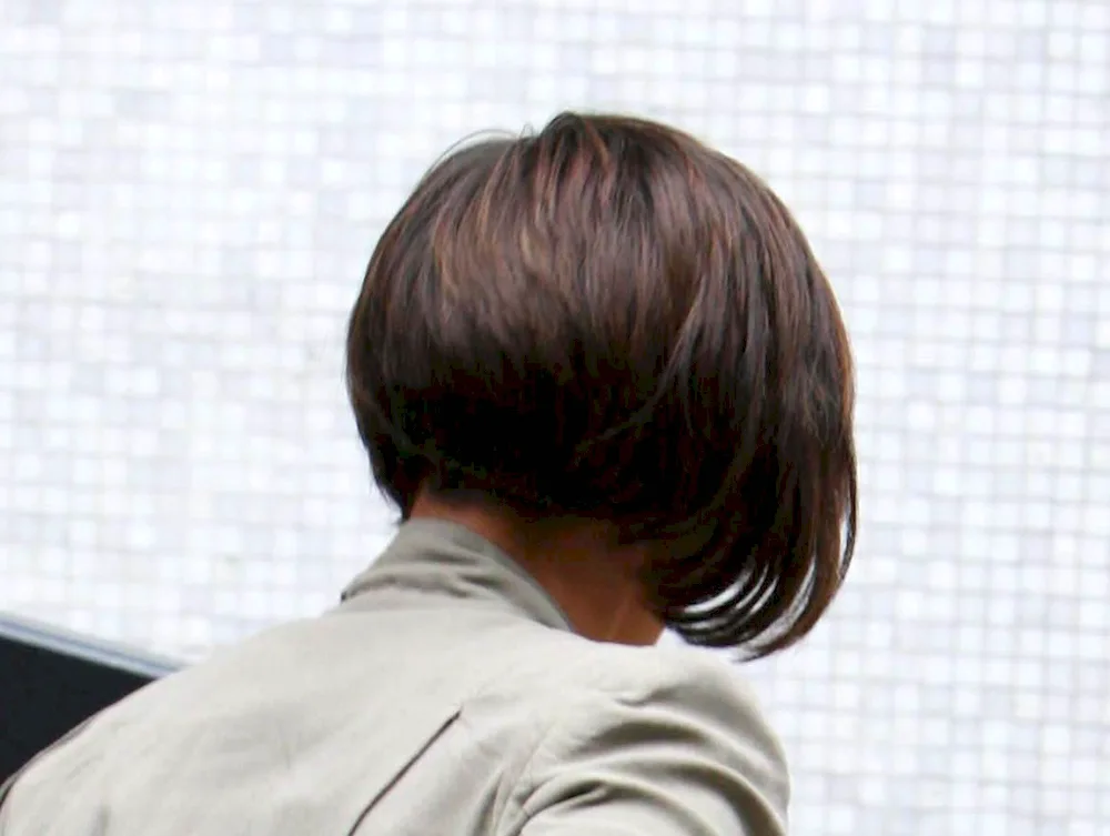 Bob bob haircut with fringes for short