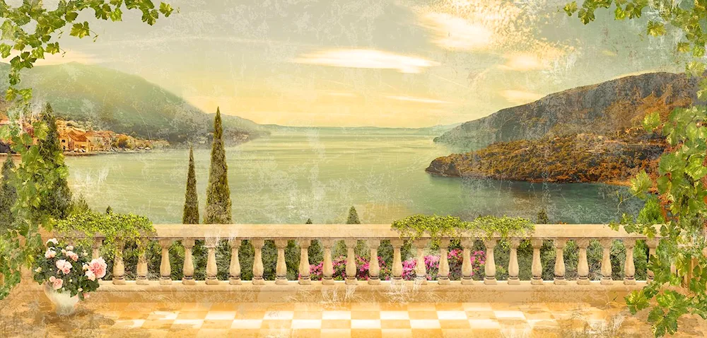Affresco Fresco Mountains