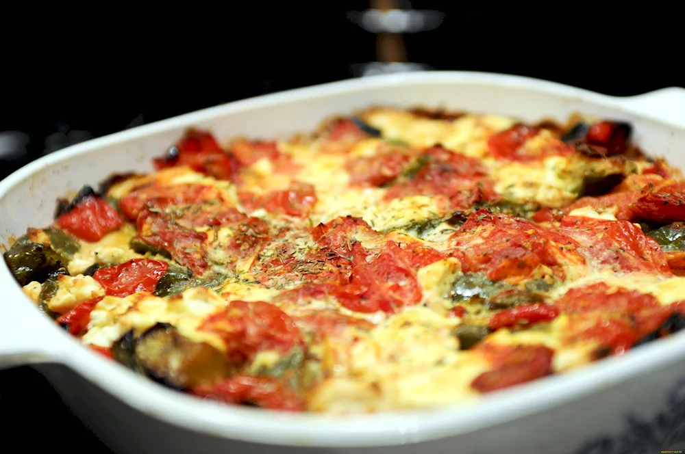 The plate with food on top