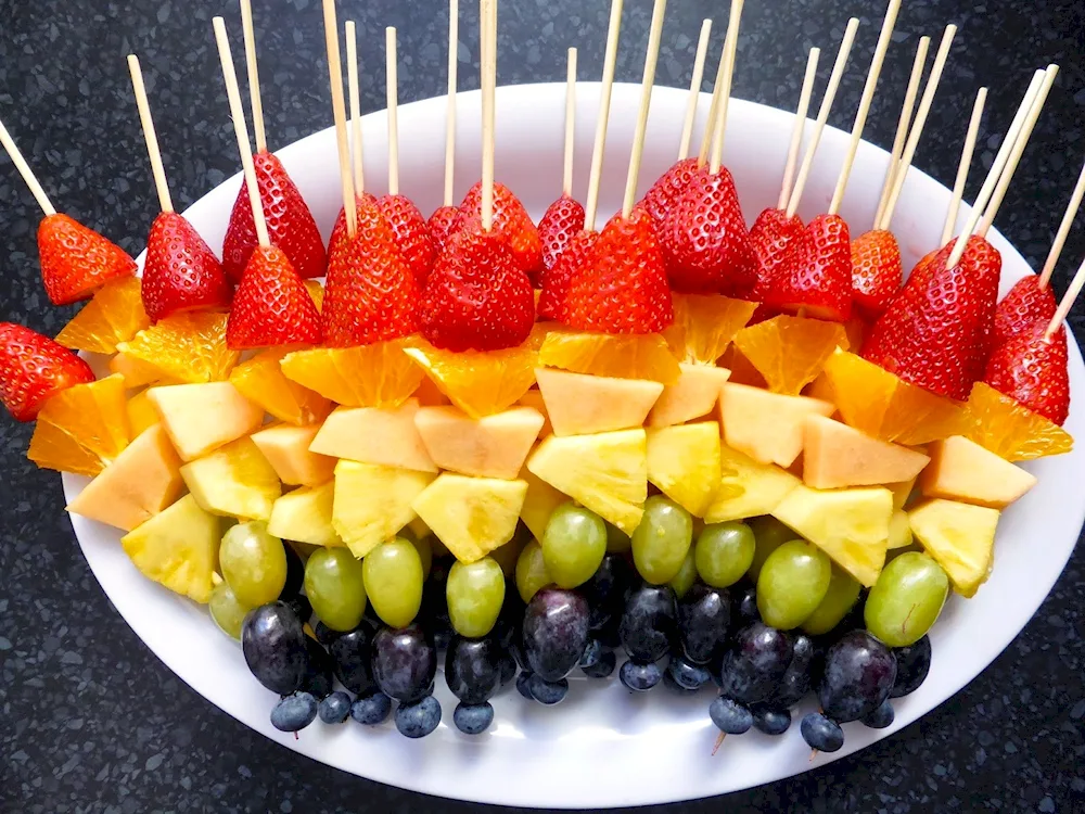 Fruit platter decoration