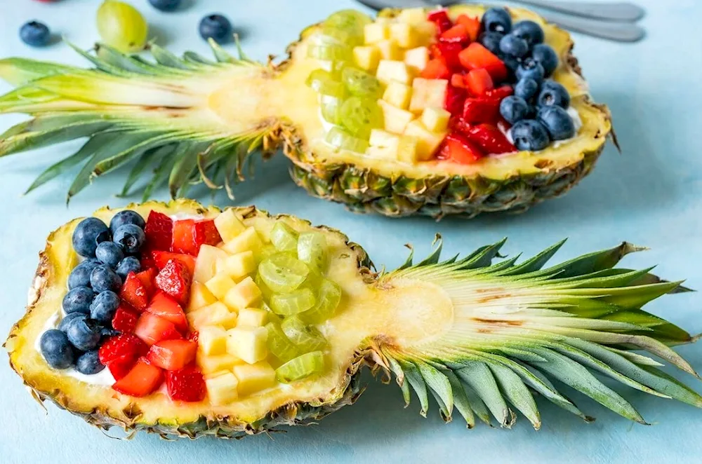 Guay papaya chayote- passion fruit plate