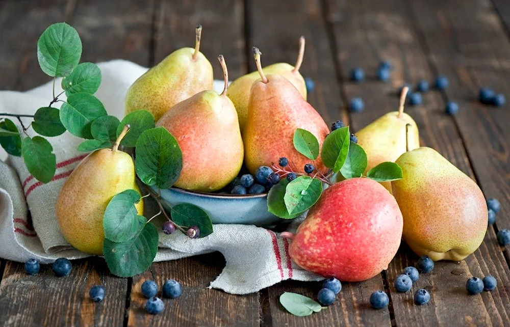 Pear still life