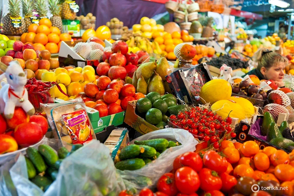 Fruits at the market
