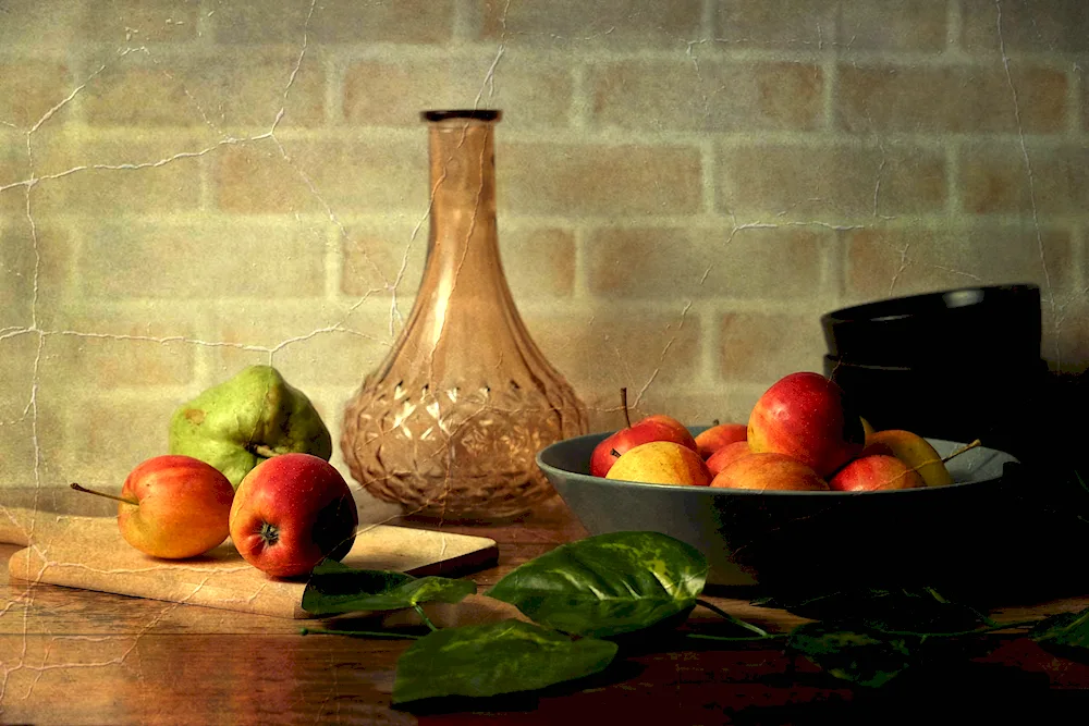 Fruit on the table still life