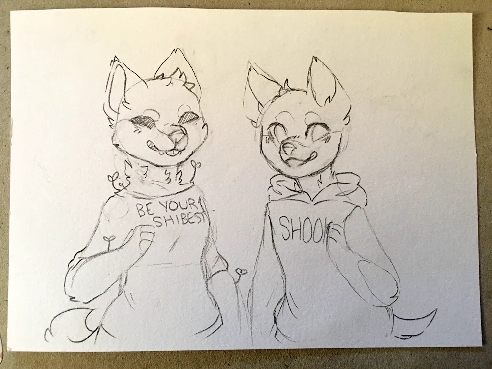 Furry drawings