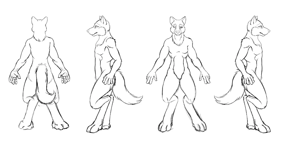 Furry pictures wolf reference