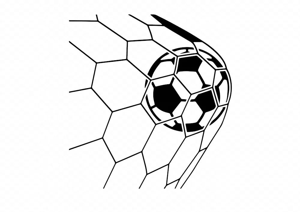 Football ball colouring