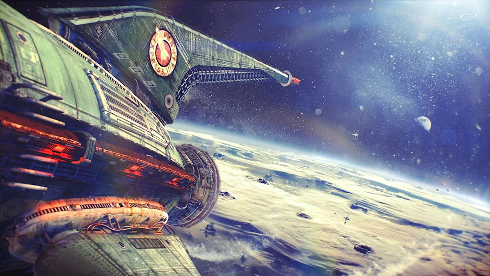 Futurama Planet Ship Express