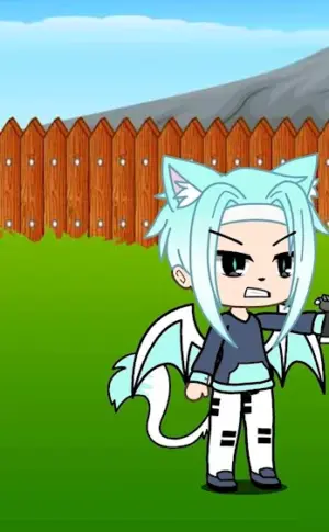 Gacha Life white character Suzy