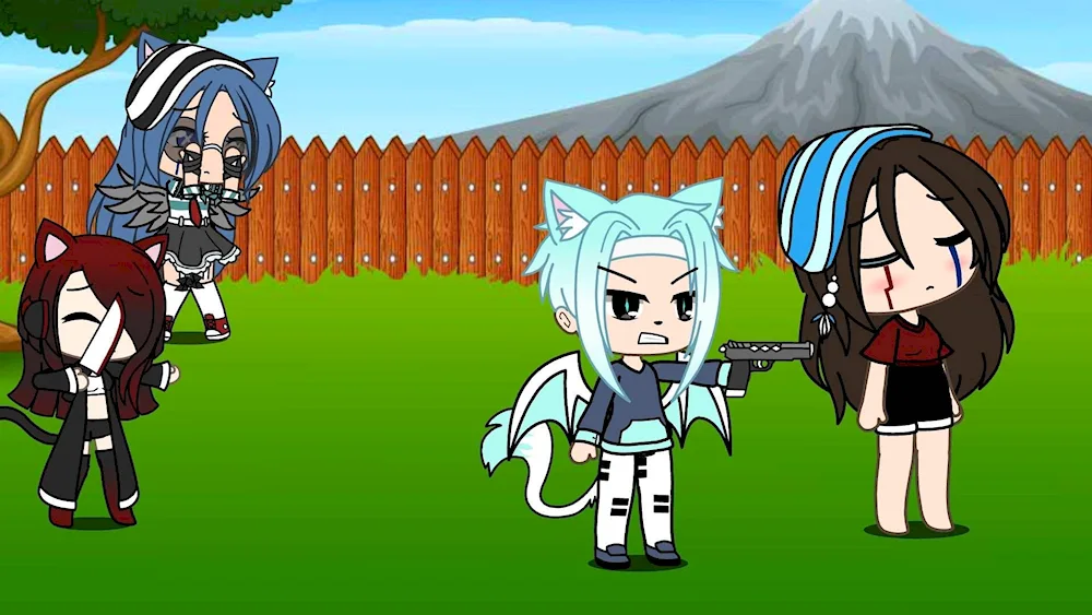 Gacha Life white character Suzy