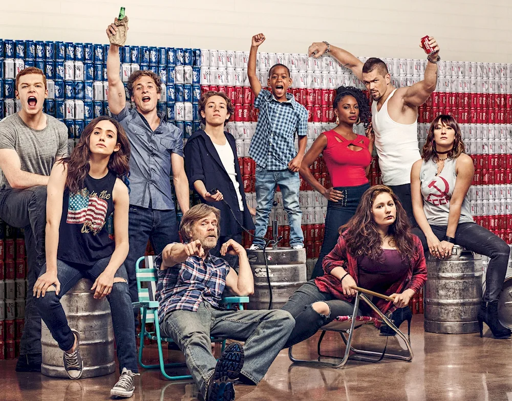 Shameless family. The Gallaghers