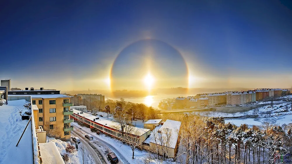 Galo Rainbow around the sun