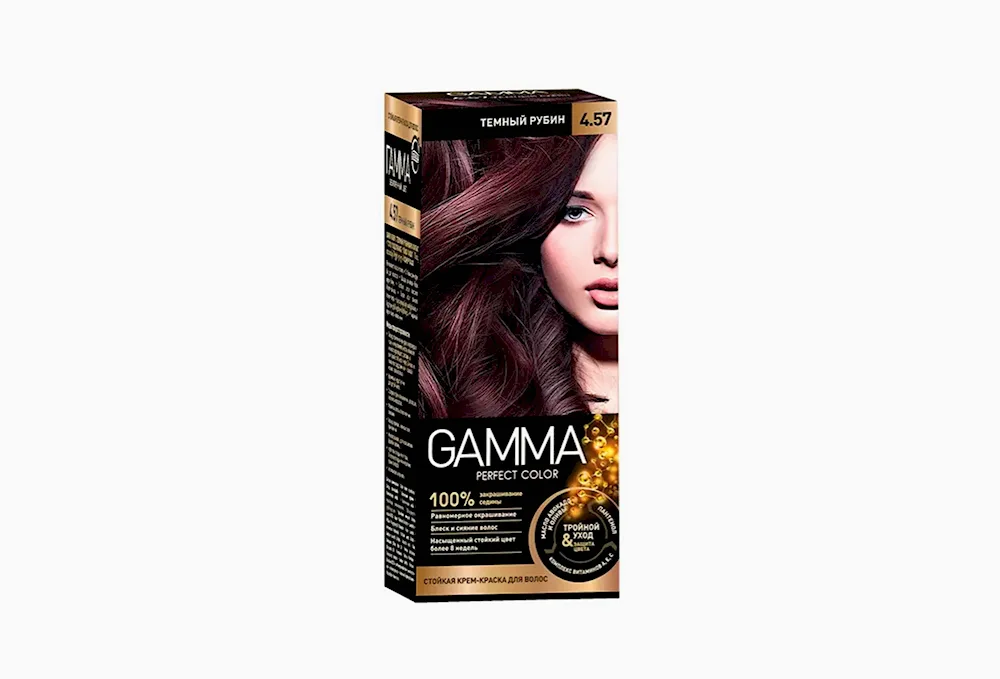 Gamma perfect colour hair dye