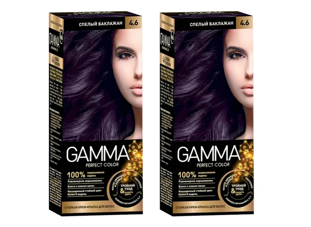 Gamma perfect Color hair dye