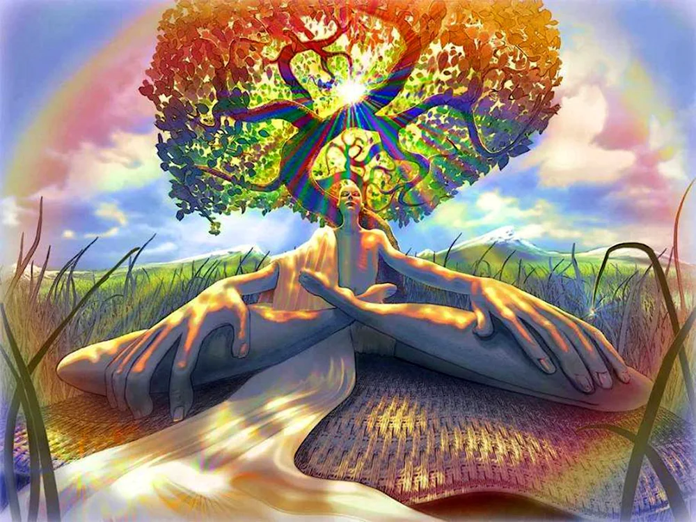 The harmony of man and nature