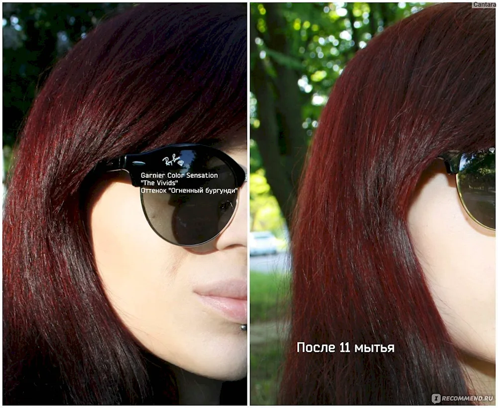Garnier hair dye 5.62