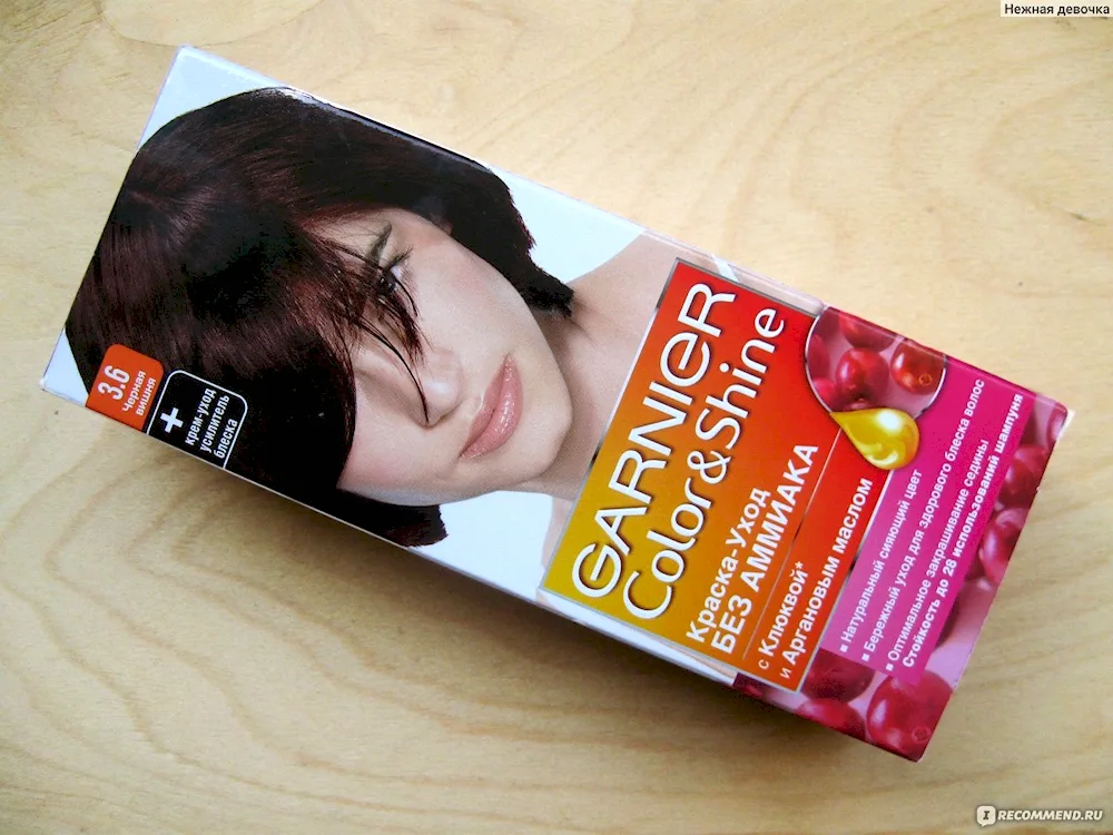 Garnier Black Cherry Hair Colour