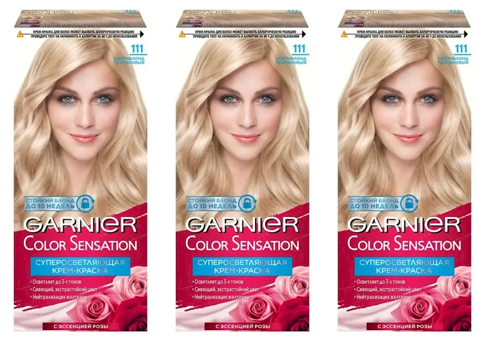 Garnier cream dye 910