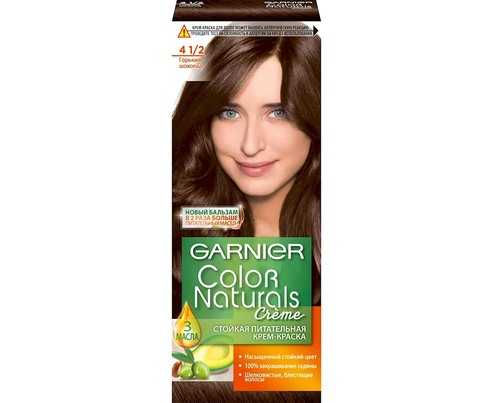 Garnier Color naturals hair dye 412 Bitter Chocolate