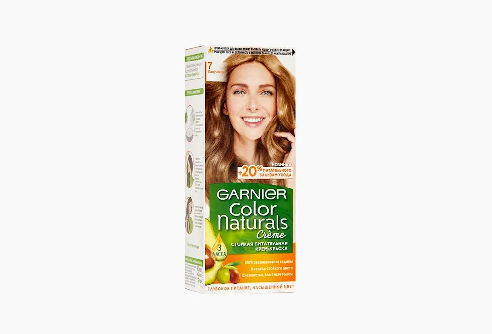 Garnier Color naturals permanent nourishing cream hair dye