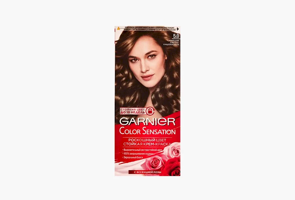 Burgundy mahogany hair colour