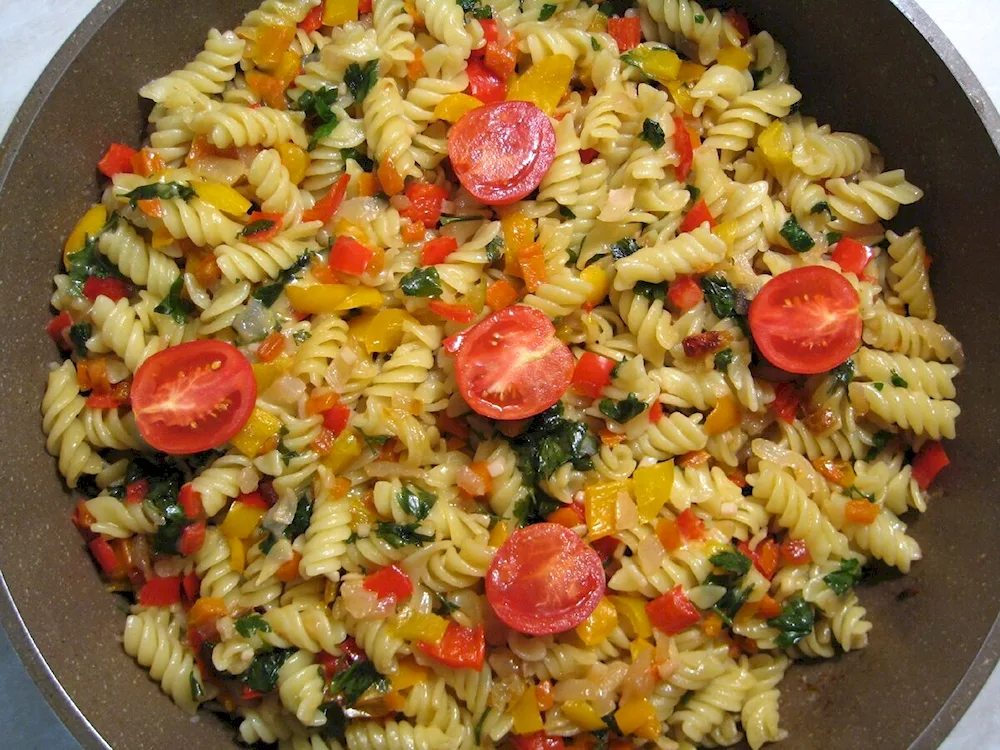 Cupatas with vegetables