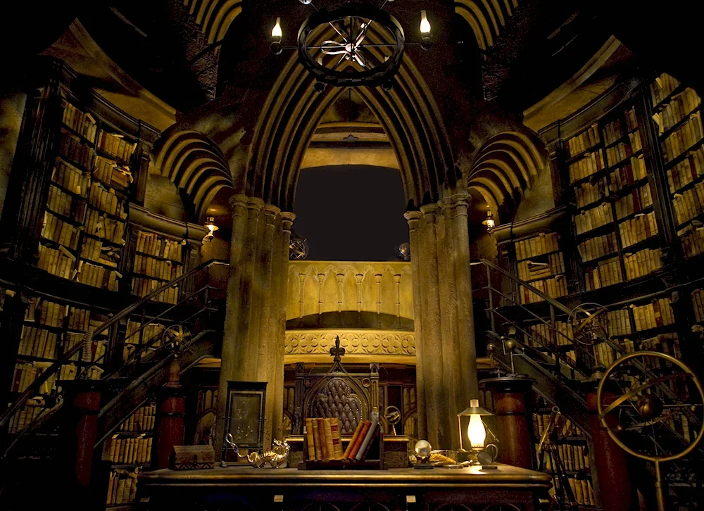 Harry Potter study room