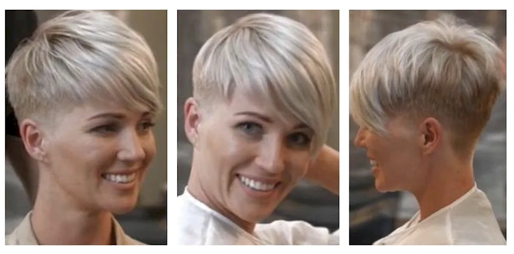 Garson Bob Pixie short haircut