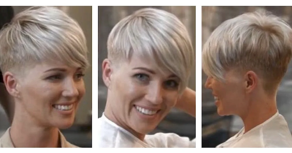 Pixie bob haircut for short hair