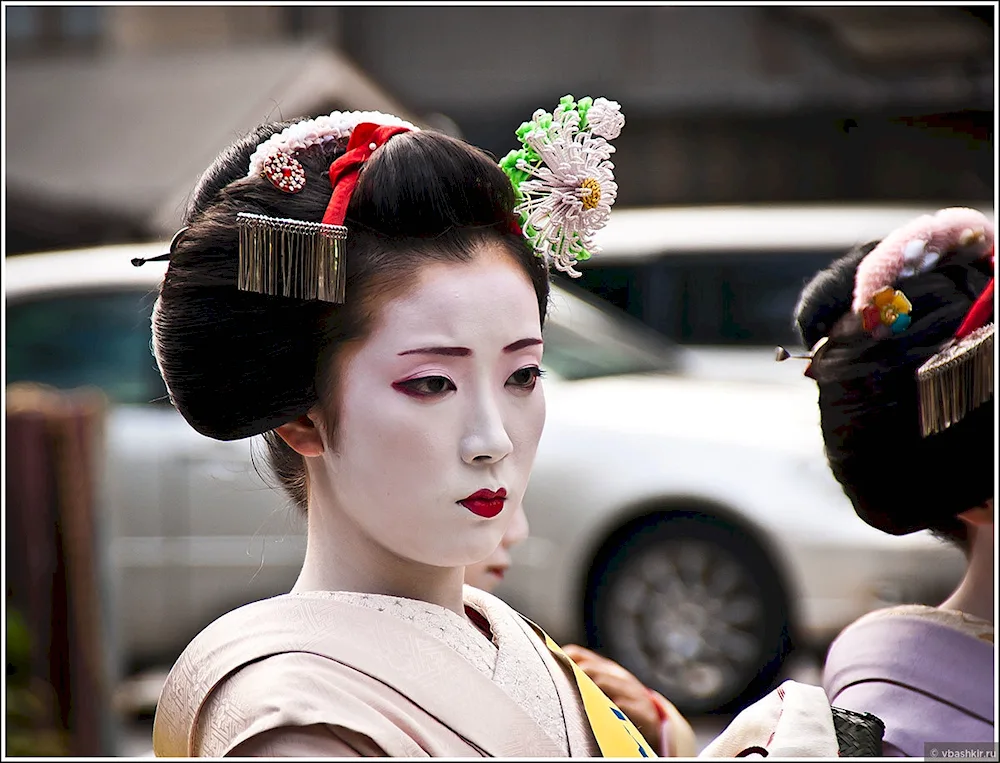 Geisha in Japan.