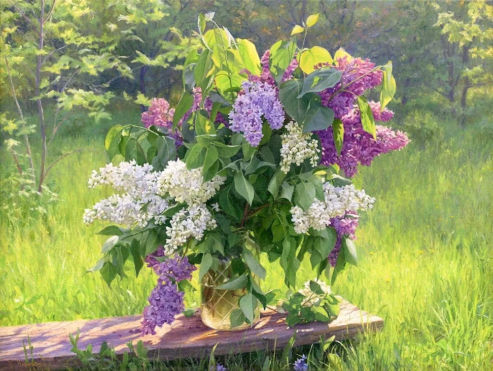 ‘Lilacs and Roses’ 1883.